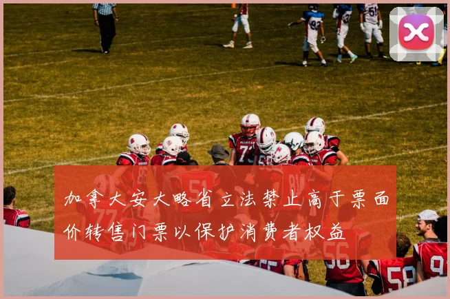 加拿大安大略省立法禁止高于票面价转售门票以保护消费者权益