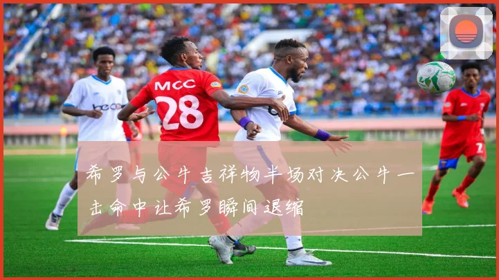希罗与公牛吉祥物半场对决公牛一击命中让希罗瞬间退缩